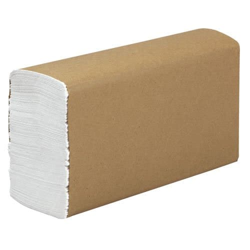 SCOTT White 100% Recycled Fiber Multi-Fold Paper Towels