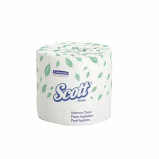 Scott White 2-Ply Standard Roll Bathroom Tissue