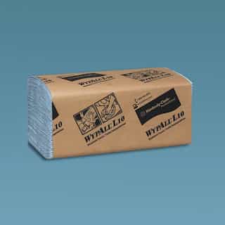 Kimberly-Clark WypAll L10 Blue Windshield Paper Towels