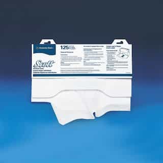Kimberly-Clark SCOTT White Disposable Personal Toilet Seat Covers