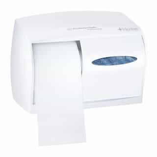 WINDOWS White Double Roll Coreless Tissue Dispenser