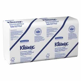 KLEENEX SCOTTFOLD White 1-Ply Paper Towels