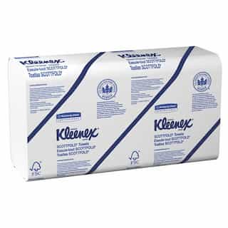 Kimberly-Clark KLEENEX SCOTTFOLD White 1-Ply Paper Towels