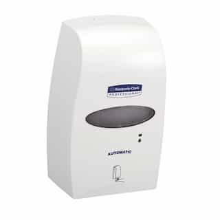 White Electronic Cassette Skin Care 1200 mL Dispenser