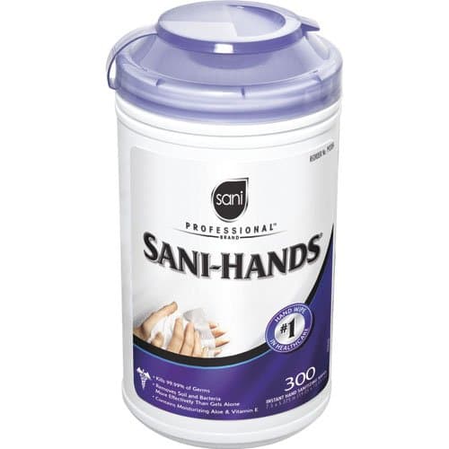 Sani Instant Sanitizing Hand Wipes, 300 ct