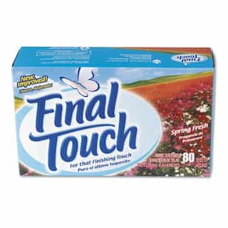 Final Touch Fresh Scent Fabric Softener Sheets