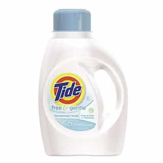 Procter & Gamble Tide Unscented Free 2X Ultra Liquid Detergent 50 oz.