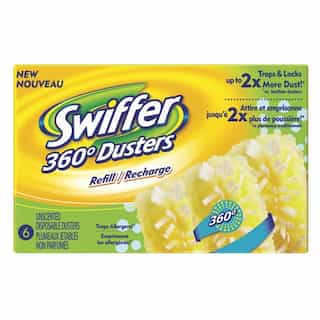 Swiffer White Microfiber 360 Duster Refills