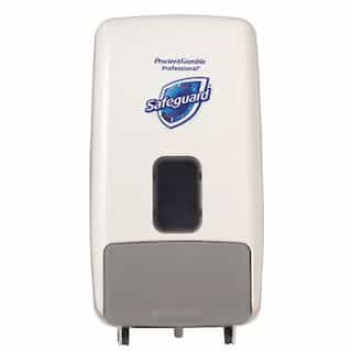 Safeguard White Manual 1200 mL Dispenser