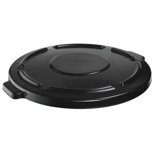 Rubbermaid Brute Black Self-Draining Lid for 44 Gal Containers