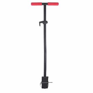 Rubbermaid Brute Black Trainable Dolly Pull Handle Accessory