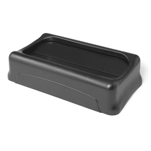 Rubbermaid Black Swing Lids for Slim Jim Waste Containers