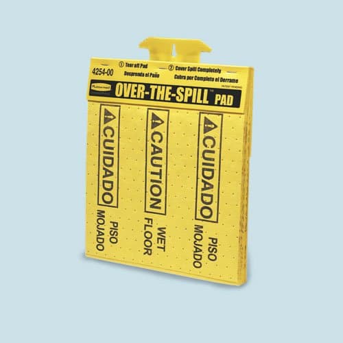 Rubbermaid Over-the-Spill Yellow Absorb Spill Cover Pads