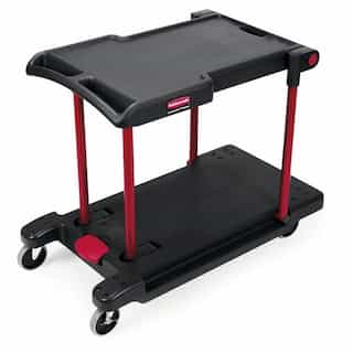 Black 400 lb Capacity Convertible Utility Cart
