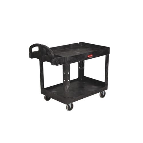 Rubbermaid Black 500 lb Capacity Pneumatic Heavy-Duty Utility Cart