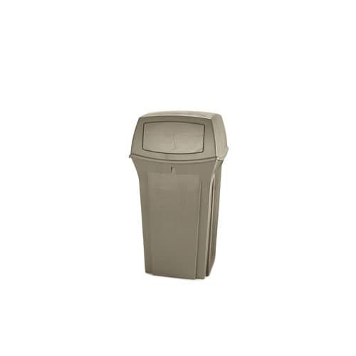 Rubbermaid Ranger Beige 35 Gal Container