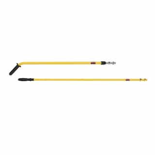 Rubbermaid Yellow 52 in. Quick-Connect Steel Handles