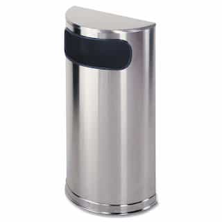 Rubbermaid Stainless Steel Designer Fire-Safe 9 Gal Receptacle