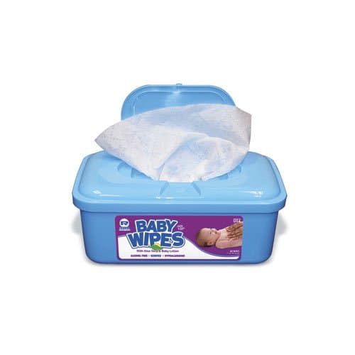 Royal Paper Hypoallergenic Unscented Baby Wipes Tub