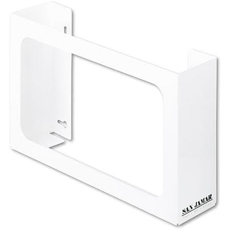 San Jamar White, Enamel 3-Box Glove Dispenser