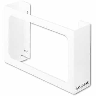 White, Enamel 3-Box Glove Dispenser