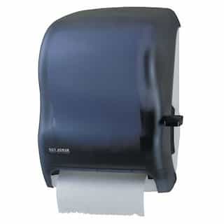 San Jamar White Lever Roll Towel Dispenser Without Transfer Mechanism