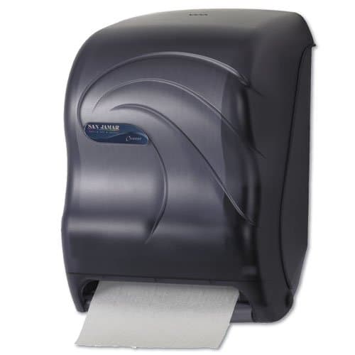 Tear-N-Dry Black Touchless Roll Towel Dispenser 13X9X15-1/2