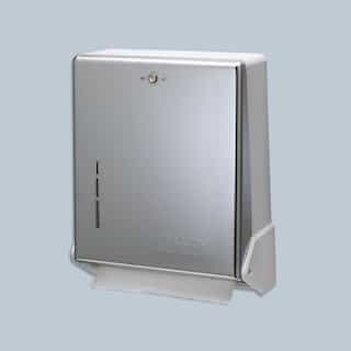 True Fold Chrome Metal Front Cabinet for C-Fold/Multifold