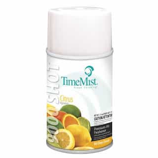 Timemist Citrus Scent 9000 Shot Metered Air Freshener Refills 7.5 oz.