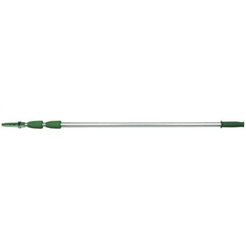 Unger Opti-Loc Silver/Green Aluminum 3 Section Extension Pole 14 ft