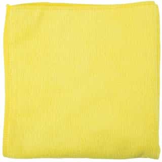 Unger MicroWipe Heavy Duty Microfiber Cloth, Yellow