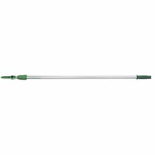 Opti-Loc Silver/Green Aluminum 2 Section Extension Pole 8 ft