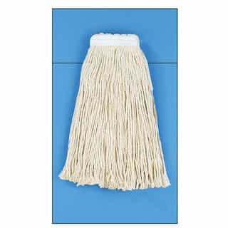 White Cotton Fiber Cut-End #16 Size Wet Mop Head