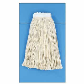 White Cotton Fiber Cut-End #20 Size Wet Mop Head