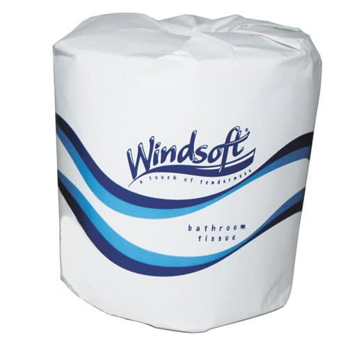 Windsoft Standard Toilet Tissue, 2-Ply, White