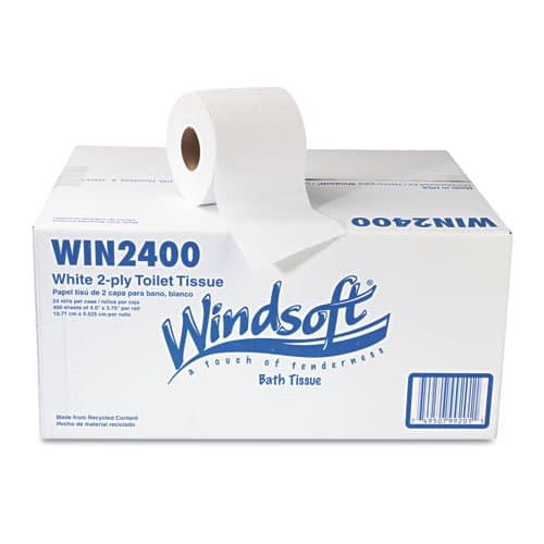 Windsoft Recycled 2-Ply Toilet Tissue