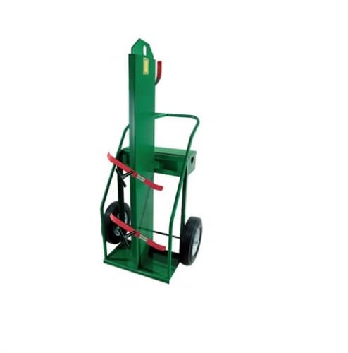 Firewall Hand Truck, Dual Cylinder, 800 lb Load Capacity, 16-in Wheel