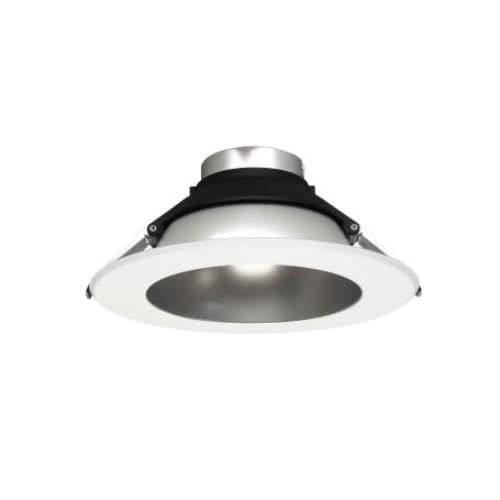 6-in Reflector for RRC Downlight, Round, Matte Silver/White
