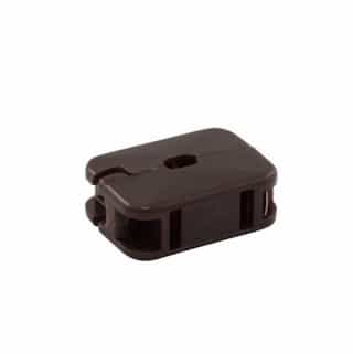 Eaton Wiring 10 Amp In-Line Outlet, NEMA 1-15R, Brown