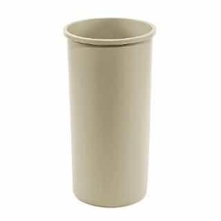 Rubbermaid Untouchable Beige 22 Gal Round Container