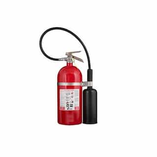 10-B:C, 10# - Fire Extinguisher with Wall Hook, Rechargeable