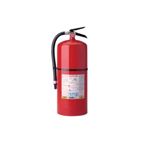 Kidde 6-A, 80-B:C, 20# - Fire Extinguisher with Wall Hook, Rechargeable