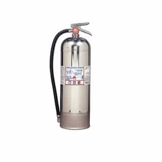 2-A, 2-A, 2.5 Gallon Water - Fire Extinguisher with Wall Hook, Rechargeable