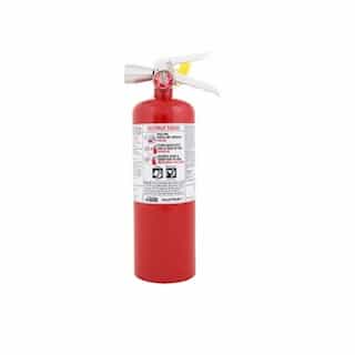 5-B:C, 5# - Fire Extinguisher with Wall Hook, Rechargeable