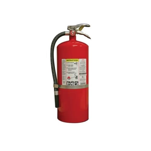 Kidde 6-A, 120-B:C, 20#  - Fire Extinguisher with Wall Hook, Rechargeable