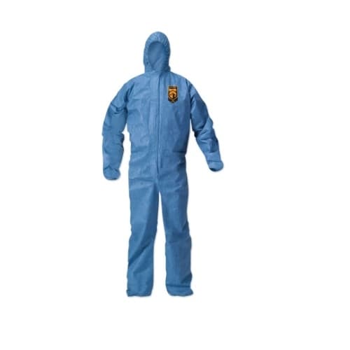 Kimberly-Clark A20 Breathable Particle Protection Coveralls, X-Large, Blue