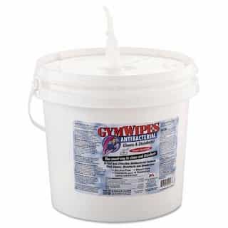 2XL GymWipes Antibacterial Towelettes Bucket