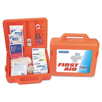 Weatherproof First Aid Kit for 50 People, 175 Pieces/Kit