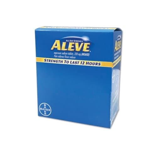 Aleve Pain Reliever 50 Wrapped Caplets