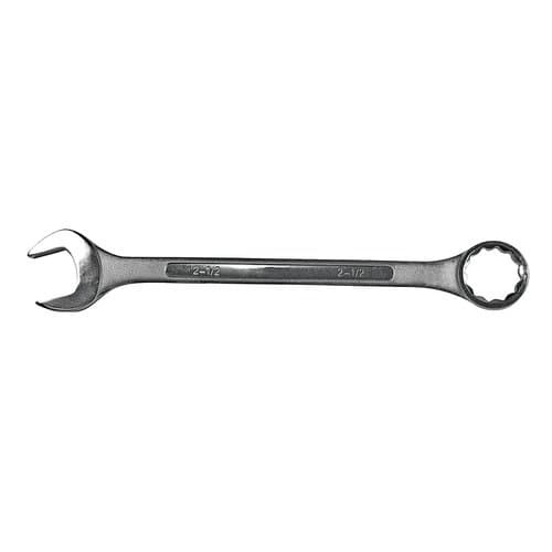 Adjustable Clamp 1 13/16'' Nickel Chrome Plated Jumbo Combination Wrench with Carbon Steel Body